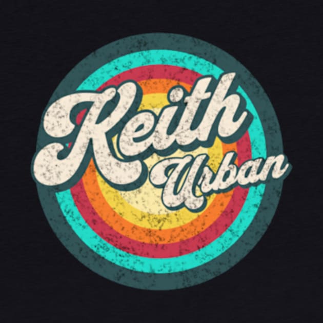 name keith urban in color circle by girls store